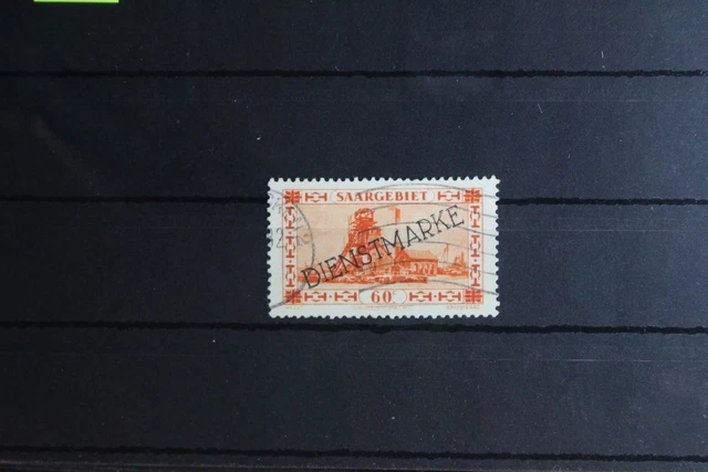 Saargebiet Dienstmarken 29III gestempelt geprüft Hoffmann BPP #FY993