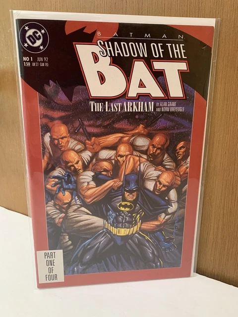 Shadow Of The Bat 1-4 🔑1st BLACK MASK🔥1992 LAST ARKHAM🔥Batman Comics🔥VF+