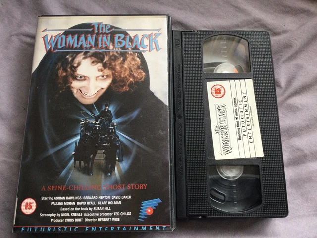 The Woman In Black,ghost Story,futuristic Label,big Box,Ex Rental,vhs,tested
