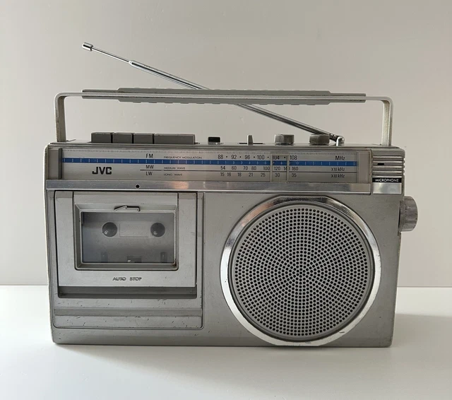 JVC RC-250L  Ghettoblaster Boombox Stereo Radio Cassette Recorder