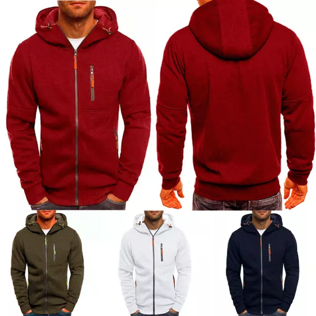 Sweat À Capuche Rembourré En Polaire Doublé Sherpa Pour Homme .