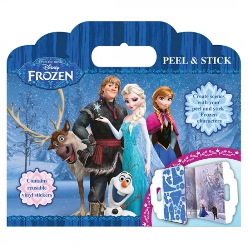 DISNEY FROZEN ANNA Elsa Olaf Characters Peel And Stick Stationery Brand