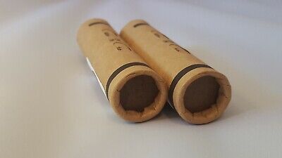Rolls of Wheat pennies (2 rolls-100 cents total) 1909 1939 Unsearched penny cent