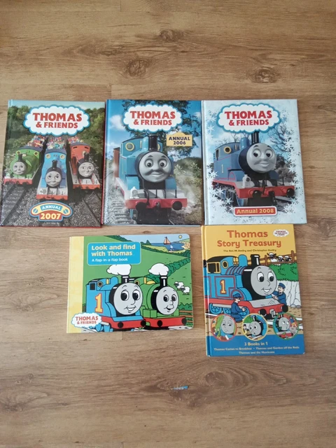 5 X Thomas the Tank Engine Annuals /Books In Vgc £2.99 - PicClick UK