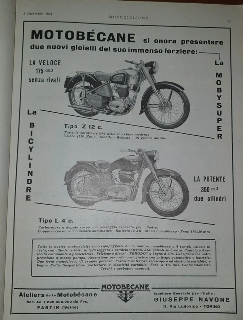 MOTO GUZZI MOTO Rpjm - POSTER HQ 40x60cm d'une AFFICHE VINTAGE