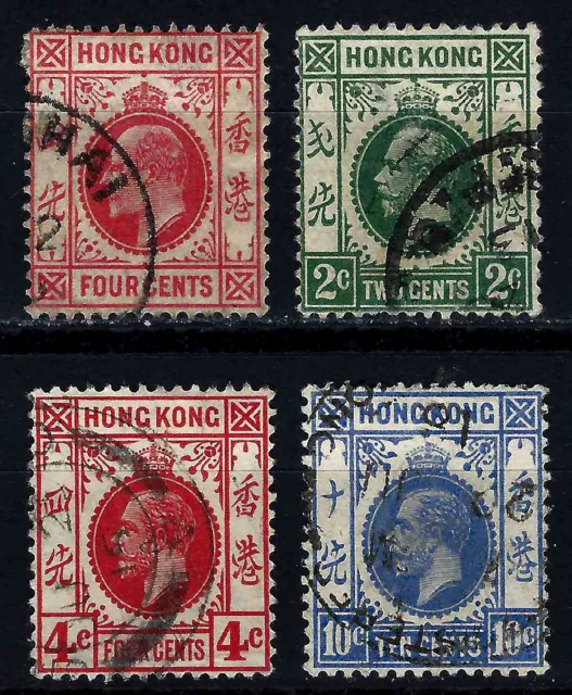 Hong Kong  Stamp Lot King George V / King George VII Definitive Collection used