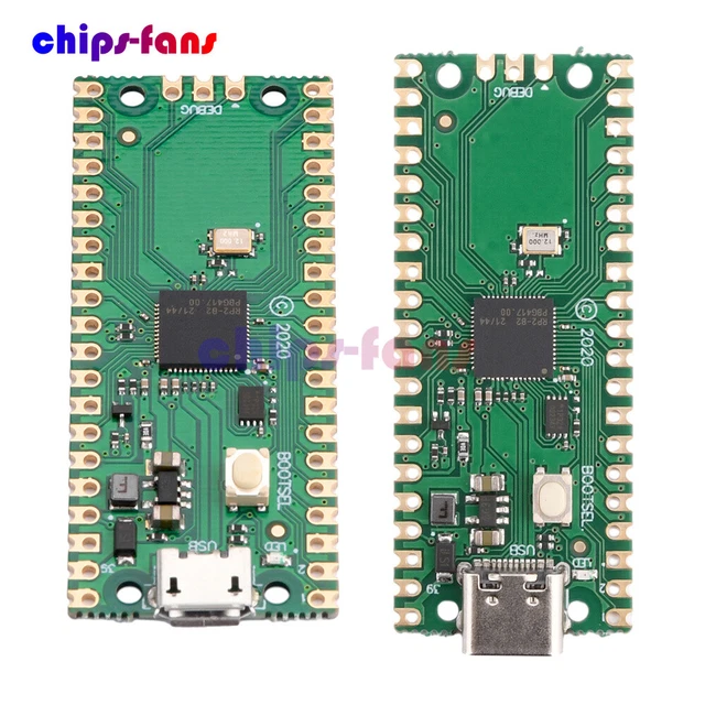Micro USB/Type-C Raspberry Pi RP2040 Pico Board Dual-Core Development Board DIY