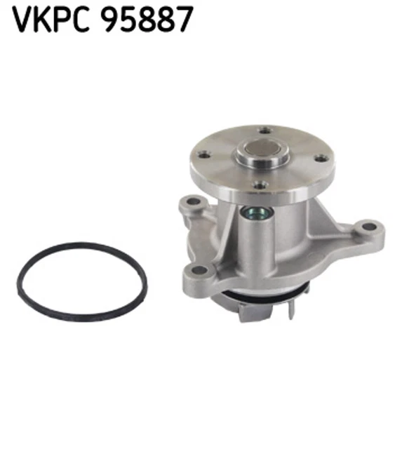 SKF VKPC 95895 Pompa Acqua Auto - Ricambio Di Qualità OE Per Sistema Raffreddamento - 4
