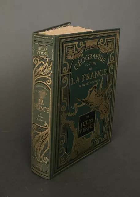 Livre Géographie la France Jules Verne Lavallée Clerget Riou Hetzel H6580