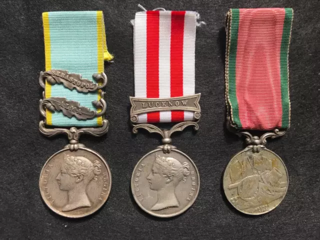 Victorian Medals Crimea/Indian/Turkish group sergeant 2/3 Rifle Brigade