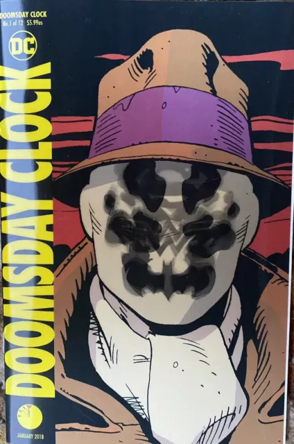 Dc Comics Doomsday Clock #1 Jan 2018 Lenticular Motion Variant New