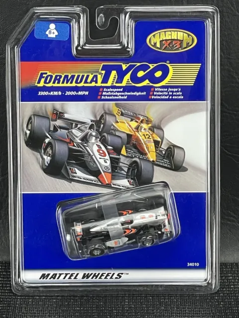 Formula Tyco Magnum X3 Mattel Wheels HO Slot Car Mobil Indy Car #9 *NEW/Sealed*