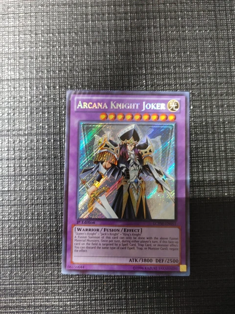 Arcana Knight Joker - LCYW-EN051 Secret Rare 1st ed VLP Yugioh Card