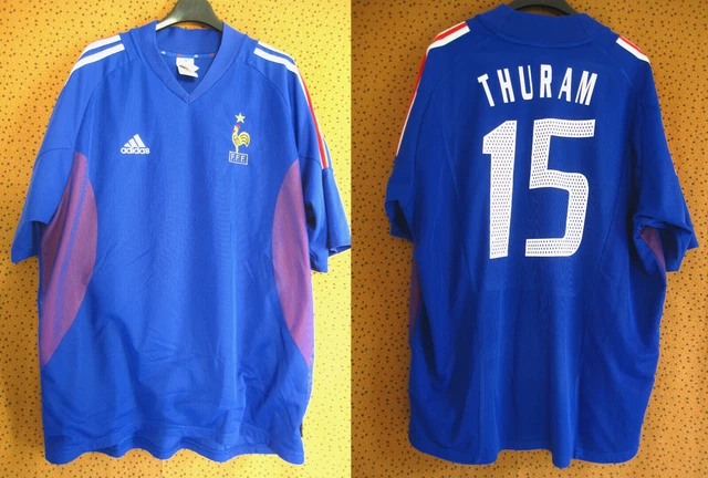 Nike Maillot France M.Thuram 15 Extérieur 2024-2025 (flocage officiel