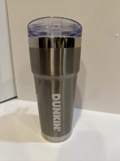 DUNKIN DONUTS- 24oz Travel Mug Stainless Steel Insulated Tumbler