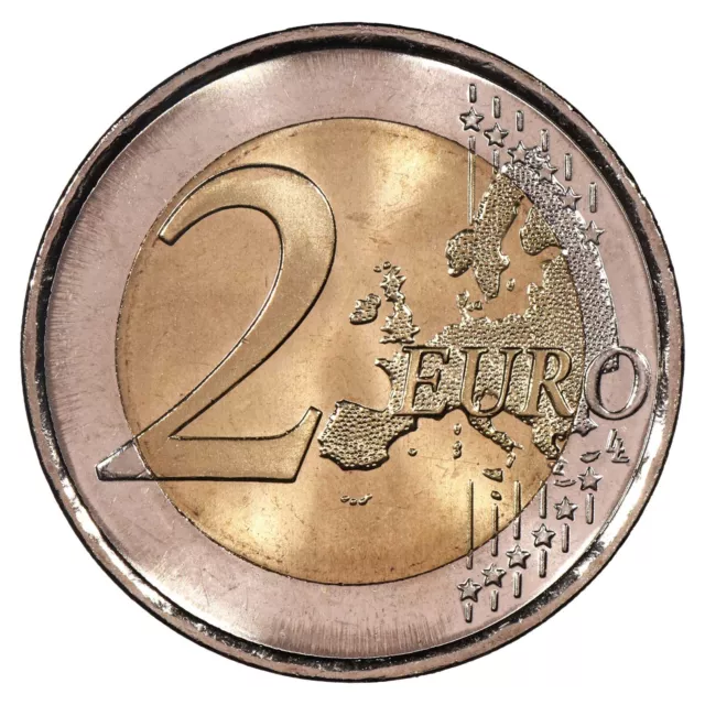 Spain 2 Euros 2016 Commemorative - Narrowboat Segovia - Unesco - Coin 2