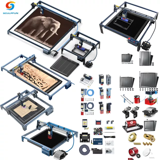 SCULPFUN S9/S10/S30/ULTRA Laser Graviermaschine Upgrade-Kits 5,5W-33W