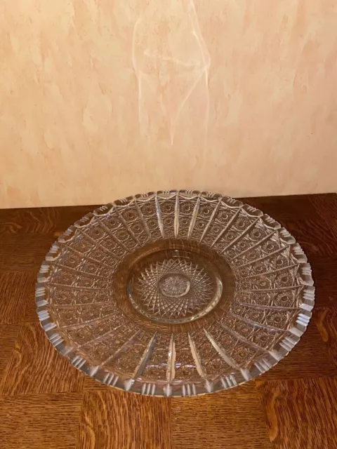 Coupelle en cristal Villeroy et Boch 1950