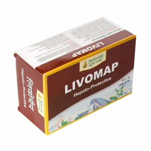Maharishi Ayurveda Livomap 100 comprimés produit à base de plantes...