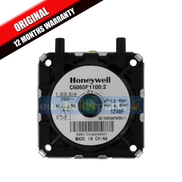 INTERRUTTORE PRESSIONE ARIA Honeywell 6225702 C6065F 1050 Nuovo Di Zecca EUR 52,56 - IT - Foto 6