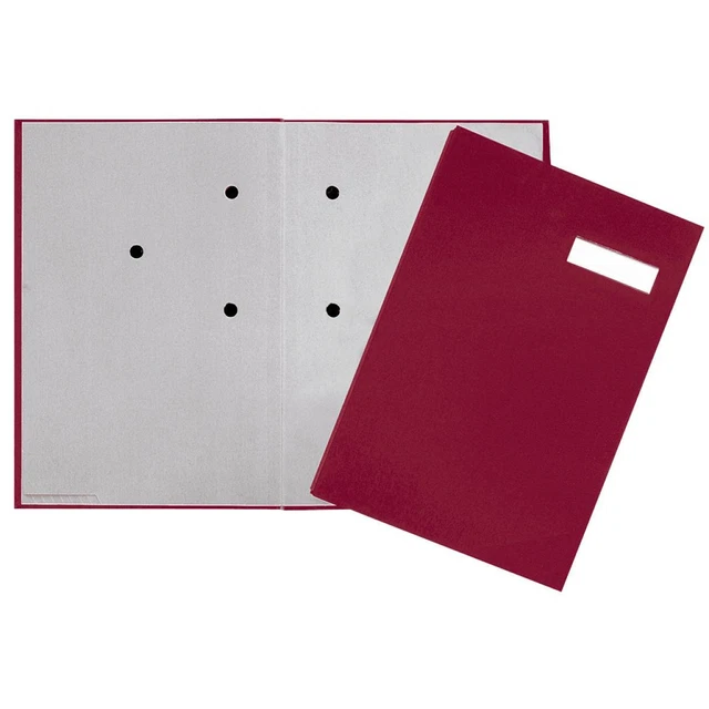 PAGNA Unterschriftsmappe Kunststoff 20 Fächer rot 24192-11 (4013951003163)