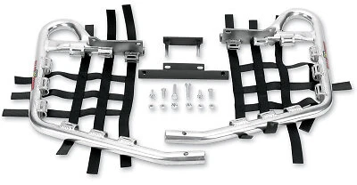 DG Performance Alloy Nerf Bars 60-4390 Natural Aluminum/Black 0530-0272