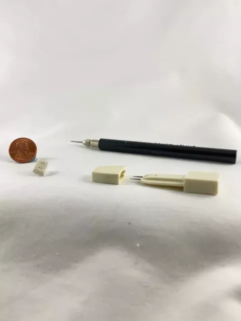 Dollhouse Test Probe, Pilot hole,Copper Foil, Fuses  and candle bulbs