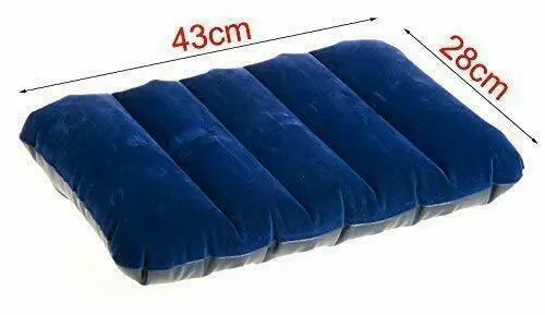 2X Portable Ultralight Inflatable Air Pillow Cushion Travel Hiking Camping Rest
