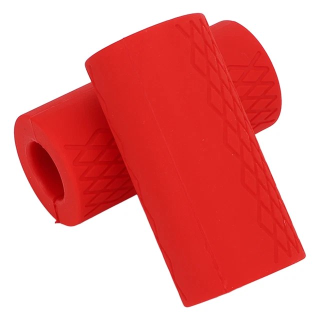 (Rouge) Poignées De Barre Incurvées 'haltères Poignées 'haltères