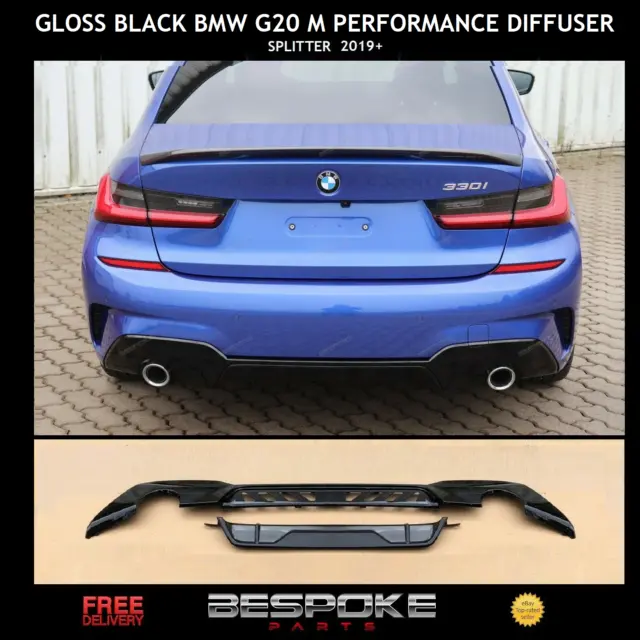 FOR BMW G20 G28 2019-2022 Rear Bumper Diffuser Lip M Performance