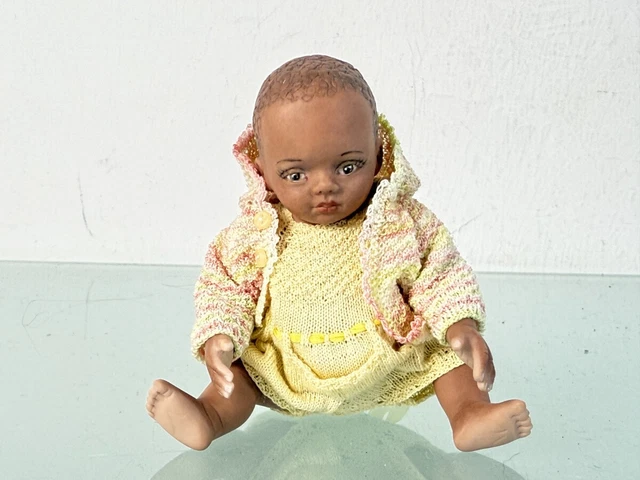 Clinique De Poupees Poupée De Collection En Porcelaine - 53 Cm, Artistique, En Excellent état Vintage Poupée Artiste Porcelaine