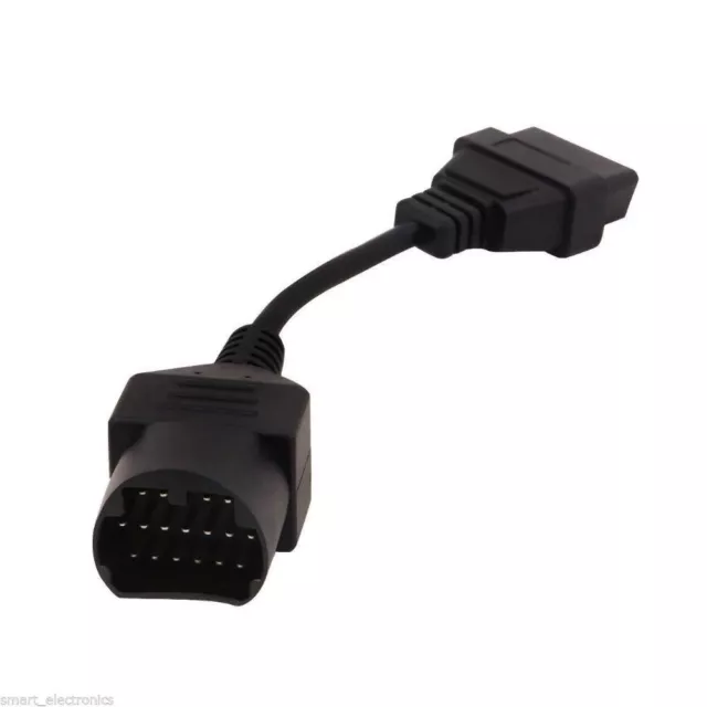 Adaptador de Enchufe para Mazda Toyota Conector Cable Diagnóstico 17 Pin 16 OBD2