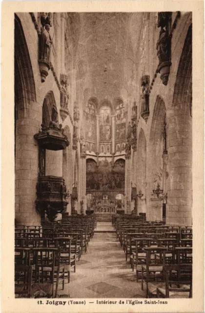 CPA Joigny Eglise St-Jean interieur (1184324)