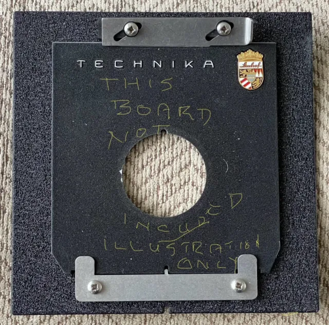 Adaptador de placa de lente 5x7"" Linhof Technika IV V 129x129 mm a 4x5"" 2000 3000 96x99 mm