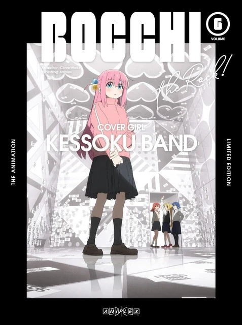 BOCCHI THE ROCK Vol.6 Blu-ray First Limited Edition Soundtrack CD Booklet Japan 2