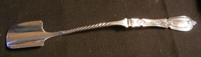 Cheese scoop in the Armor pattern by John Polhamus of New York City.