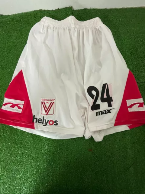 Pantaloncini Shorts Vicenza No Maglia Match Worn Indossata Shirt Camiseta Coa