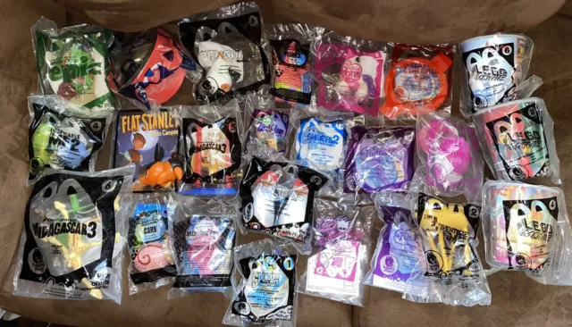 McDonald’s Happy Meal Toys Sealed Lot Of 25