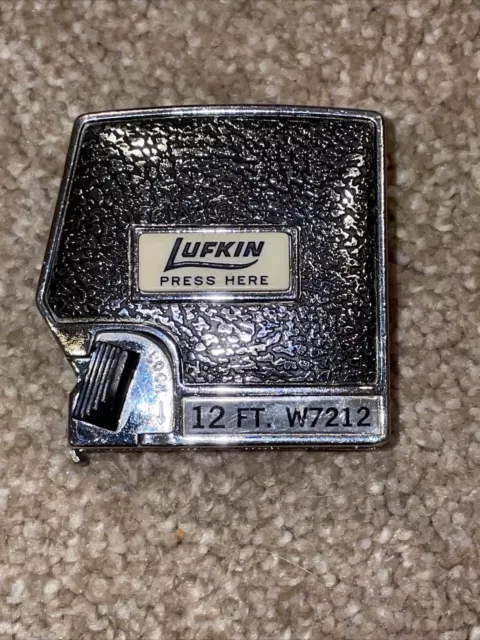 Lufkin w9212 Mezurall Measuring Tape, 1/2in x 12ft, Yellow