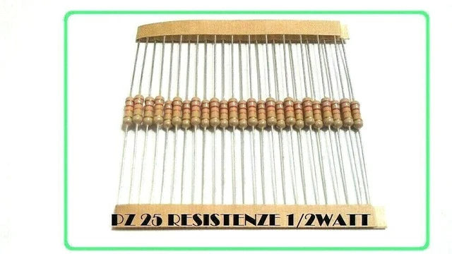 Resistenze A Strato Di Carbonio 47 Ohm 2W 5% - Confezione Da 10 Pezzi - Foto 7