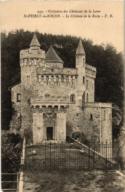 CPA St-PRIESTSt-la-ROCHE - Le Chateau de la Roche (510380)