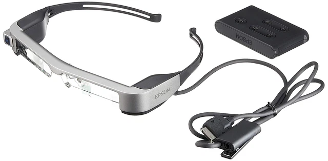 EPSON MOVERIO Smart Glasses Organic EL Panel Monitor Model BT-30E Japan