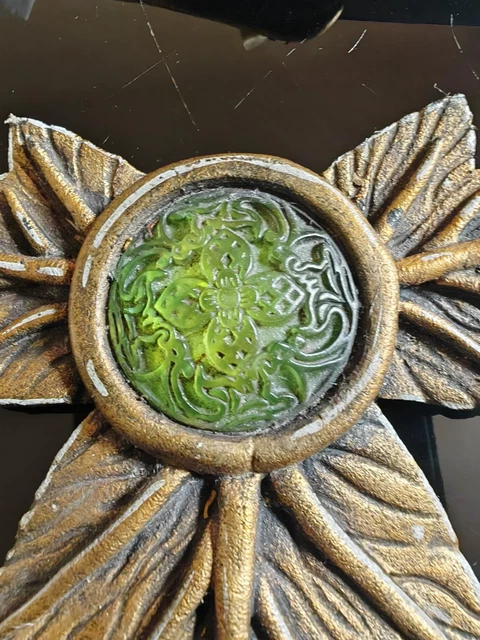 Épinglé Cravate Ancienne Talosel – Fleur Edelweiss, Monique Vedié, Celluloïd