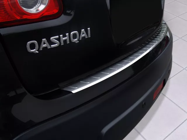 Ladekantenschutz mit Abkantung für Nissan Qashqai 1 I J10 2007-2013 Edelstahl