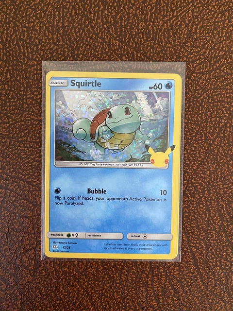 McDonald's Pokemon 25th Anniversary Ultra Rare Holo Card /25 Pokemon  Celebrations 25th Anniversary McDonalds Ultra Rare Holo Card - /25 Pokemon  Reversal Totodile 018/025 McDonald's 25th Anniversary