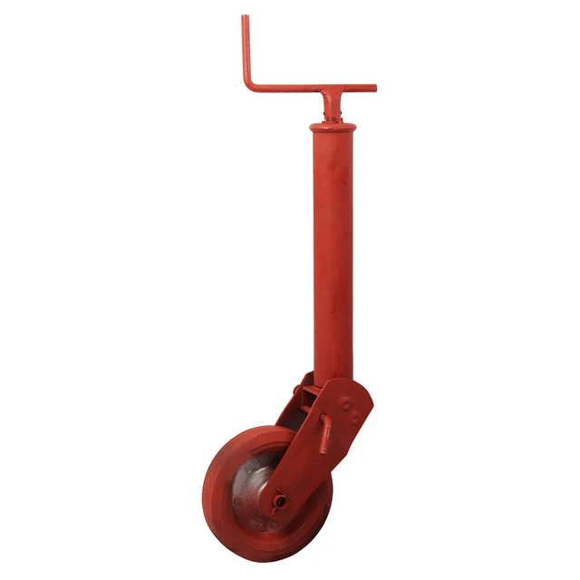 Ersatzrad Stützrad 200x50 mm 800kg SIMOL Schwerlast rot Stützen Sichern Rollen