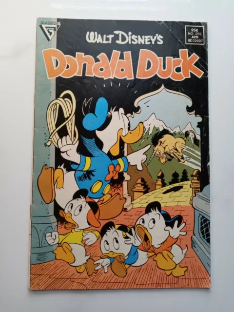 ~Gladstone 'Walt Disney's DONALD DUCK' #252 (1986) 'Trail Of The Unicorn' COPPER