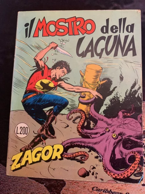 Zagor Zenith N. 93 Il Mostro Della Laguna - Dicembre 68