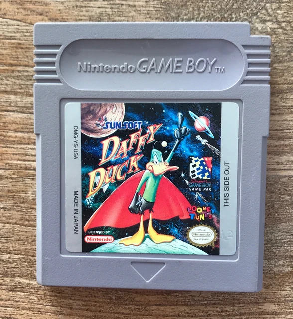 DAFFY DUCK THE Marvin Missions Nintendo Gameboy Color Advance Game ...