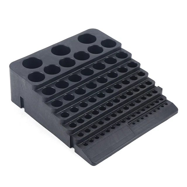 84 Hole Tool Storage Box Milling-Cutter CNC Accessories Placement Rack Organizer